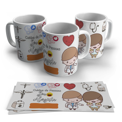 Caneca Personalizada Alergista | Loja de Formatura