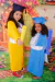 Beca para formatura infantil tradicional vermelha completa
