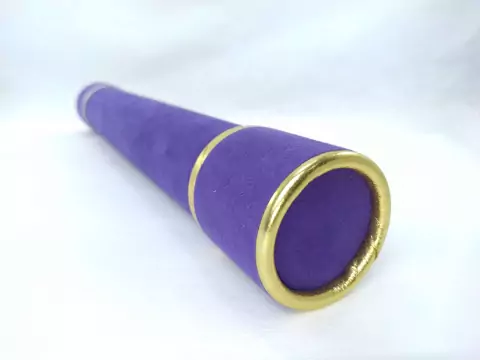 Canudo de formatura camurça roxo - 10 unidades | Loja de Formatura