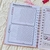 Agenda Permanente Alfabeto floral 5 - comprar online
