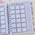 Agenda Permanente Alfabeto floral 5 - loja online