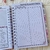 Agenda Permanente Alfabeto floral 5 - Segredos da Kamila - Papelaria Personalizada 