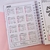 Agenda Permanente Alfabeto floral 8 - comprar online