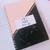 Agenda Permanente Mármore Peto/Rosa