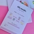 Caderneta de Vacina com tema Floral 6 | Personalizada - Segredos da Kamila - Papelaria Personalizada 