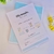 Caderneta de Vacina com Tema Minimalista alfabeto | Personalizada na internet