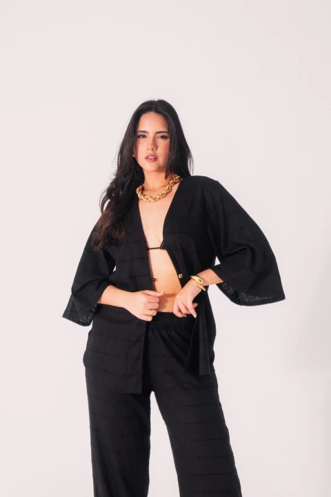 Conjunto Capri linho - comprar online