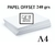 Papel Offset 240g Tamanho A4 Pacote - 100 Folhas