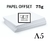 Papel offset 75g 1000 folhas A5 ( 210x148 )