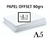 PAPEL OFFSET 90G A5 500 FOLHAS 21x14,8cm