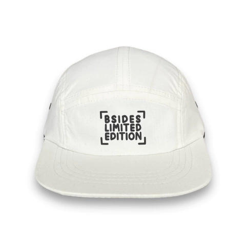 GORRA FIVE PANELS LIMITED DRIL BLANCA