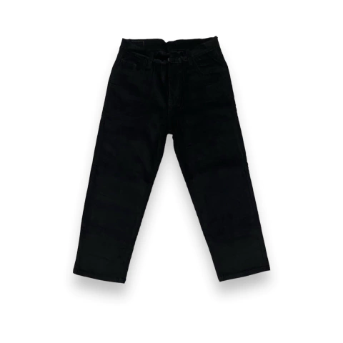 PANTALON PANA BOTA RECTA NEGRO