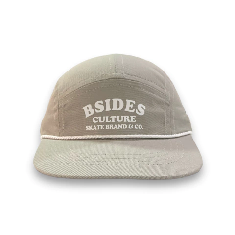 GORRA FIVE PANELS CULTURE DRILL GRIS