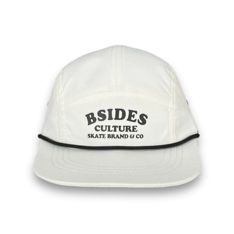 GORRA FIVE PANELS CULTURE DRIL BLANCO CRUDO