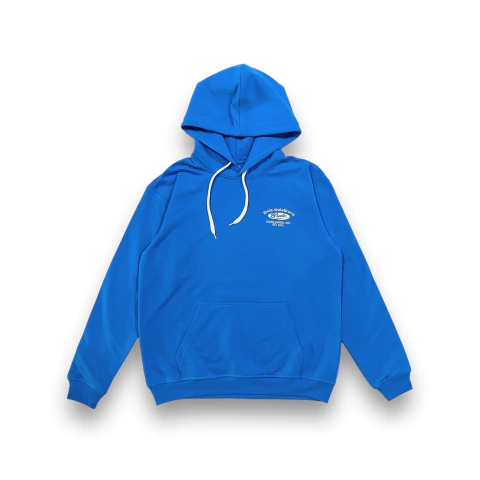 BUZO CAPOTA BRAND AZUL CELESTE