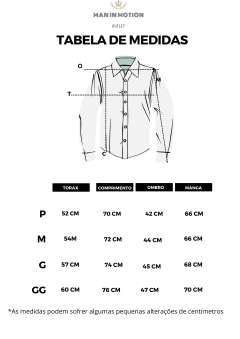 CAMISA MANGA LONGA