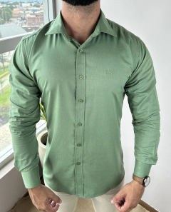 CAMISA BOSS VERDE - comprar online