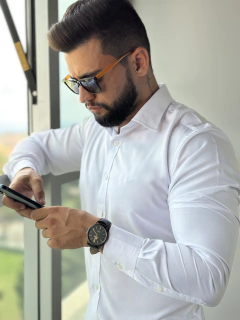 CAMISA BOSS BRANCA