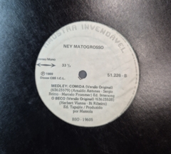 LP NEY MATOGROSSO - COMIDA / O BECO (SINGLE 12") - comprar online