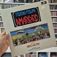 LP AMARCORD - COLONNA SONORA ORIGINALE DEL FILM