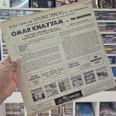 LP - VICTOR YOUNG THE MOUNTAIN - OMAR KHAYYAM - A DOUBLE FEATURE SOUND TRACK na internet
