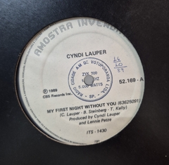 LP CYNDI LAUPER - MY FIRST NIGHT / WITHOUT YOU (SINGLE 12") na internet