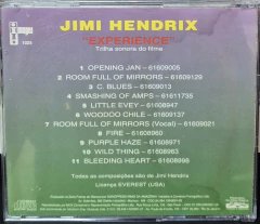 CD JIMI HENDRIX - ORIGINAL SOUND TRACK ``EXPERIENCE`` na internet