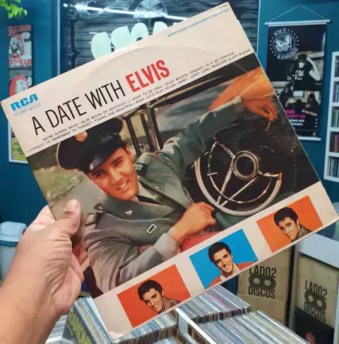 LP ELVIS PRESLEY - A DATE WITH ELVIS