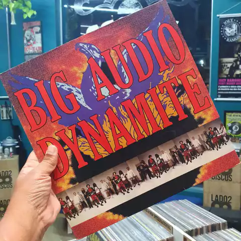 LP BIG AUDIO DYNAMITE - MEGATOP PHOENIX
