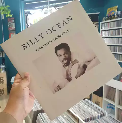 LP BILLY OCEAN - TEAR DOWN THESE WALLS