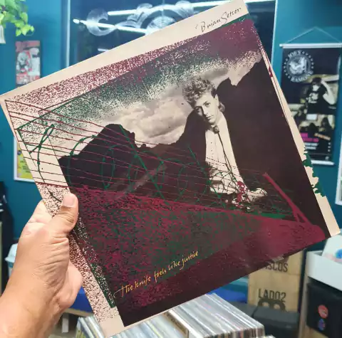 LP BRIAN SETZER - THE KNIFE FEELS LIKE JUSTICE