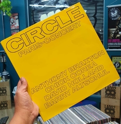 LP ANTHONY BRAXTON/CHICK COREA - CIRCLE PARIS - CONCERT