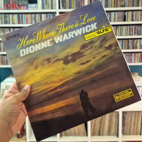 LP DIONNE WARWICK - HERE WHERE THERE IS LOVE