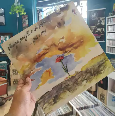 LP GLADYS KNIGHT E THE PIPS - I FELL A SONG