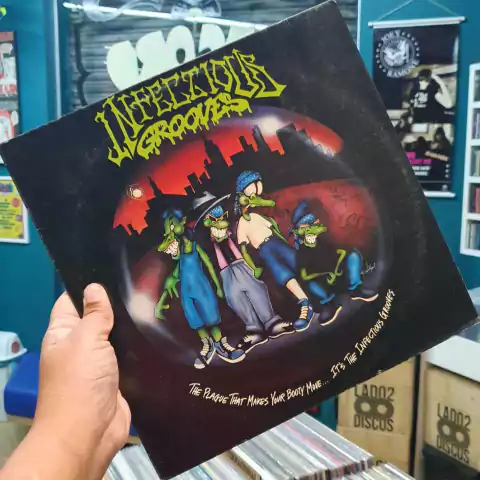 LP INFECTIOUS GROOVES - THE PLAGUE THE MAKES YOUR BOOTY MOVE... IT'S THE INFECTIOU GROOVES