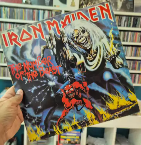 LP IRON MAIDEN - THE NUMBER OF THE BEAST