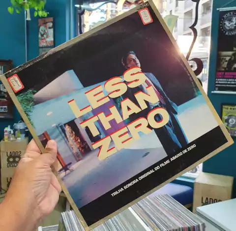 LP LESS THAN ZERO - TRILHA SONORA ORIGINAL DO FILME ABAIXO DE ZERO