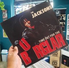 LP THE JACKSONS TIME OUT FOR THE BURGLAR - TRILHA SONORA DO FILME BURGLAR
