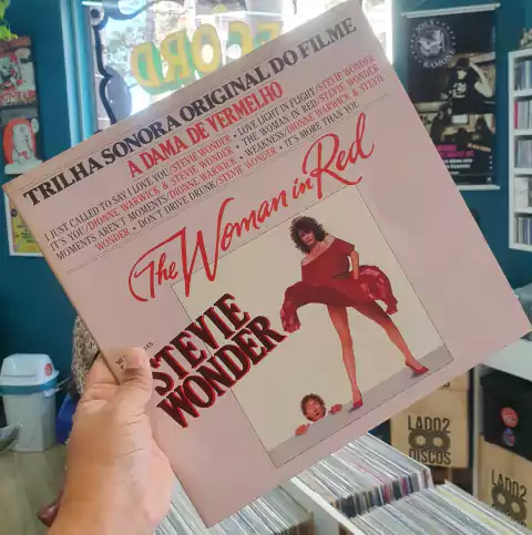 LP A DAMA DE VERMELHO - TRIHA SONORA ORIGINA DO FILME