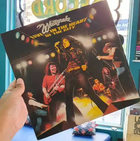 LP WHITESNAKE - LIVE.... IN THE HEART OF THE CITY