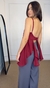 BLUSA ASSIMÉTRICA BABADO JC na internet