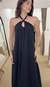 VESTIDO LONGO GOLA AMARRAÇÃO KN - Maria Figoya