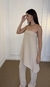 CONJUNTO BLUSA SEM ALÇA ASSIMETRICA VE - loja online