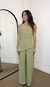 CONJUNTO BLUSA ASSIMÉTRICA/CALÇA AB - loja online