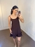 VESTIDO CURTO ALCINHA BABADO MC