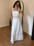 Imagem do VESTIDO LONGO BICOLOR KM