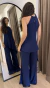 CONJUNTO BLUSA ASSIMÉTRICA/CALÇA ANARRUGA CM - comprar online