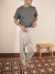 Imagen de FUNKY PANT RAYADO BLANCO CELESTE MEN