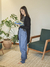 PANT HYGGE GABARDINA AZUL - comprar online
