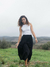 POLLERA LARGA GRECIA NEGRA - comprar online